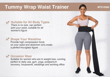 Load image into Gallery viewer, Tummy Wrap Waist Trainer