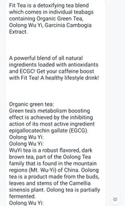 GetWaisted Fit Herbal Organic Detox Tea