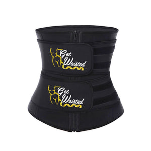 WAIST TRAINER WITH REMOVABLE BELTS